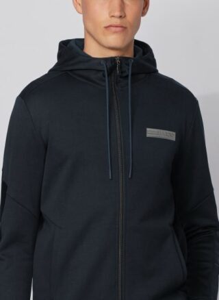 Boss Saggy Batch Z Hoodie Herren, Blau