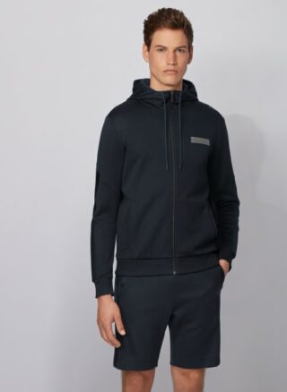Boss Saggy Batch Z Hoodie Herren, Blau