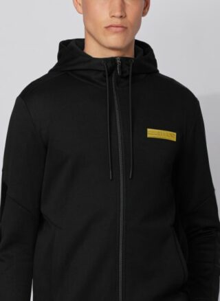Boss Saggy Batch Z Hoodie Herren, Schwarz