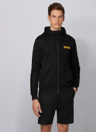 Boss Saggy Batch Z Hoodie Herren, Schwarz