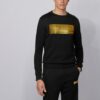 Boss Salbo Batch Z Sweatshirt Herren, Schwarz