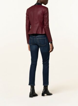 Boss Sanoa Lederjacke Damen, Rot