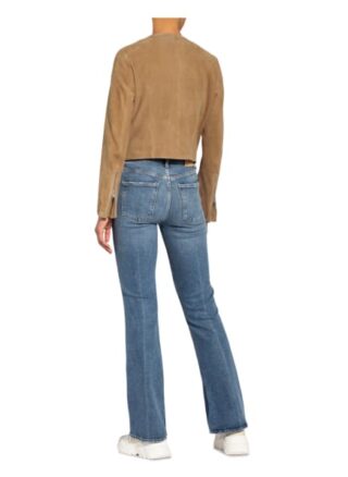 Boss Sarima Lederjacke Damen, Beige