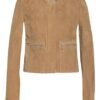 Boss Sarima Lederjacke Damen, Beige