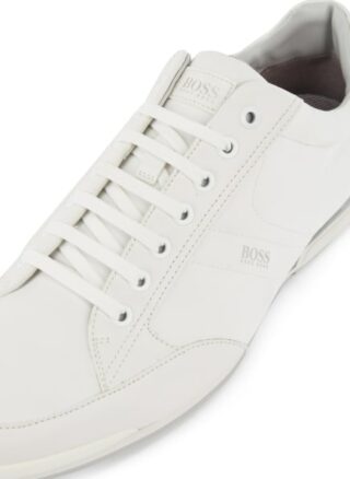 Boss Saturn Lowp Nyst Sneaker Herren, Weiß