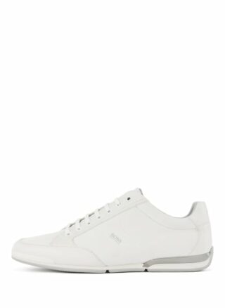 Boss Saturn Lowp Nyst Sneaker Herren, Weiß