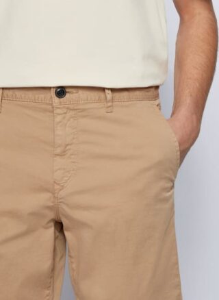 Boss Schino Slim Shorts S Shorts Herren, Beige