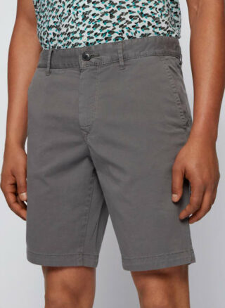 Boss Schino Slim Shorts S Shorts Herren, Grau