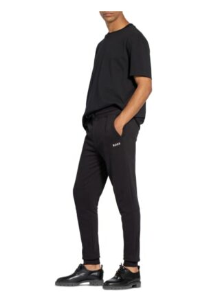 Boss Skeevo Jogginghose Herren, Schwarz