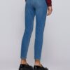 Boss Slim Crop 1.0 Slim Fit Slim Fit Jeans Damen, Blau