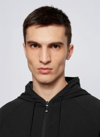 Boss Soonic Hoodie Herren, Schwarz