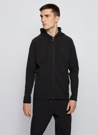 Boss Soonic Hoodie Herren, Schwarz