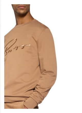 Boss Stadler Sweatshirt Herren, Braun