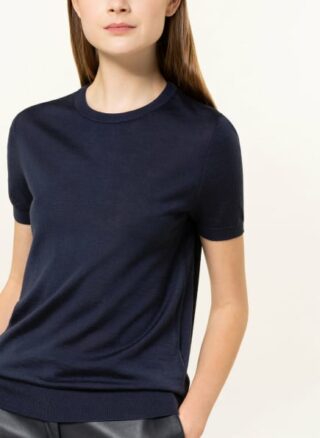 Boss Strickshirt Damen, Blau