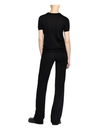 Boss Strickshirt Damen, Schwarz