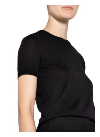 Boss Strickshirt Damen, Schwarz