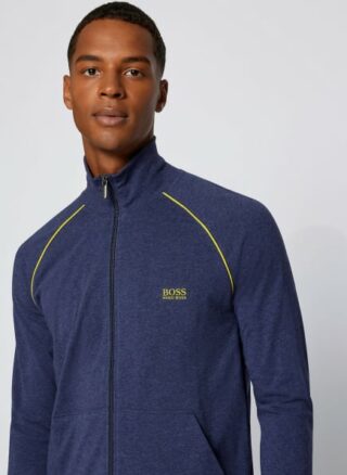 Boss Sweatjacke Herren, Blau