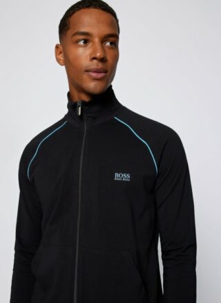 Boss Sweatjacke Herren, Grau