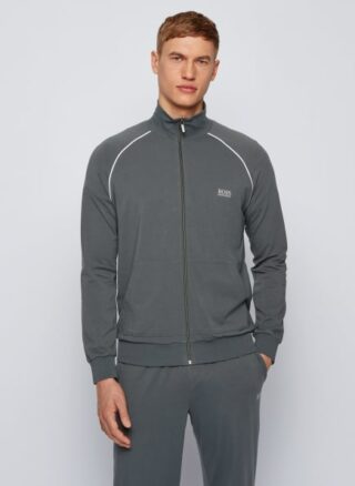 Boss Sweatjacke Herren, Grün