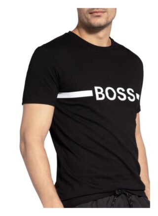 Boss T-Shirt Herren, Schwarz
