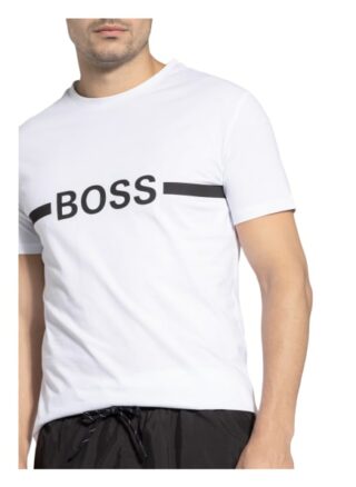 Boss T-Shirt Herren, Weiß