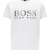 Boss T Shirt Rn T-Shirt Herren, Weiß