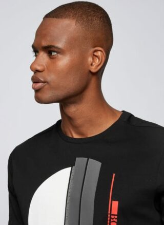 Boss Tee 1 T-Shirt Herren, Schwarz
