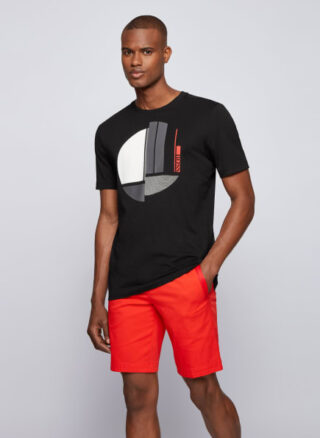 Boss Tee 1 T-Shirt Herren, Schwarz