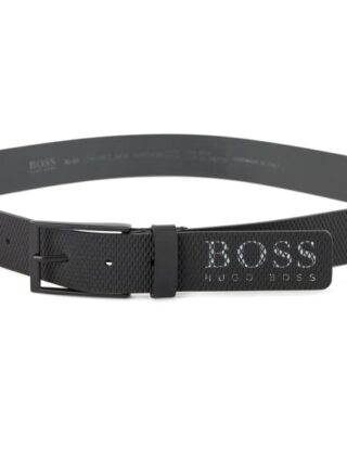 Boss Tino Net sz35 Gürtel Herren, Schwarz