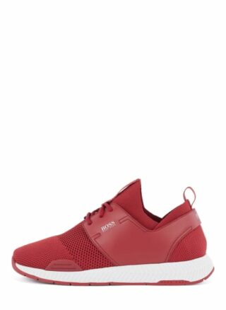 Boss Titanium Runn Knit Sneaker Damen, Rot