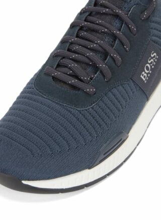 Boss Titanium Runn knst1 Sneaker Herren, Blau