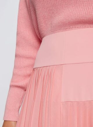 Boss Veplissa A-Linien-Rock Damen, Pink