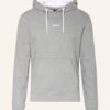 Boss Weedo Hoodie Herren, Grau