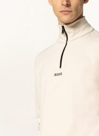 Boss Zapper Sweatshirt Herren, Beige
