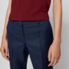 Boss titana6 Business-Hose Damen, Weiß