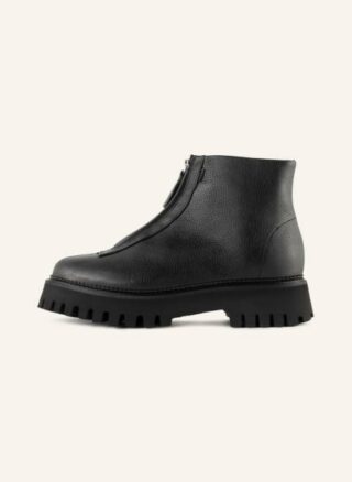 Bronx Groov-Y Biker Boots Damen, Schwarz