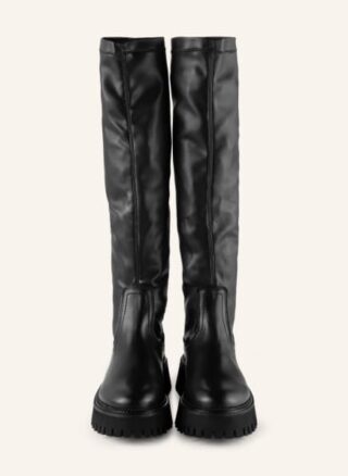 Bronx Groov-Y Plateau-Stiefel Damen, Schwarz
