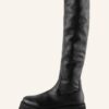 Bronx Groov-Y Plateau-Stiefel Damen, Schwarz