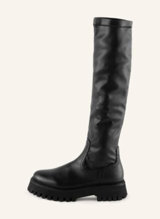 Bronx Groov-Y Plateau-Stiefel Damen, Schwarz