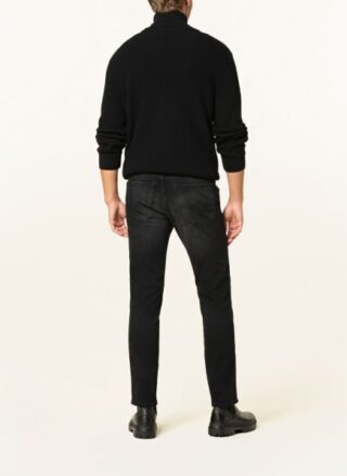 Bugatti Slim Fit Jeans Herren, Schwarz