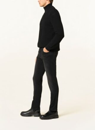 Bugatti Slim Fit Jeans Herren, Schwarz
