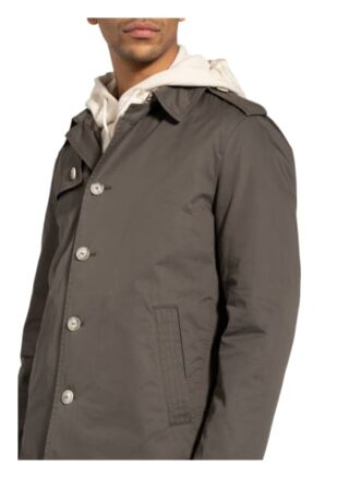 Bugatti Trenchcoat Herren, Grün