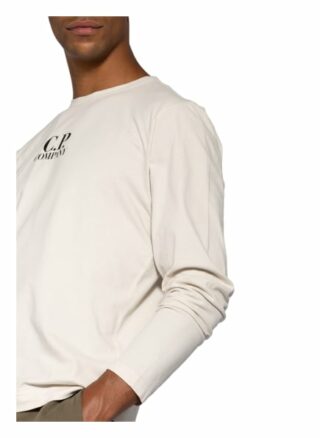 C.P. Company Longsleeve Herren, Weiß