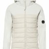 C.P. Company Steppjacke Herren, Weiß