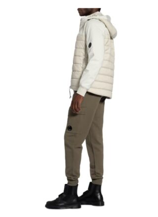 C.P. Company Steppjacke Herren, Weiß