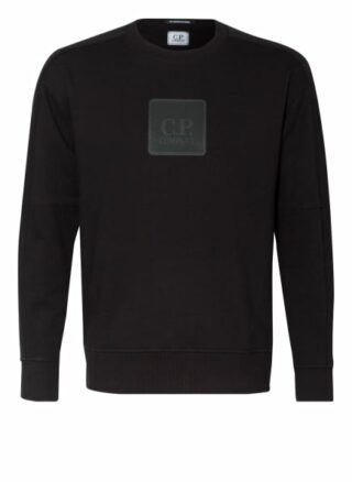 C.P. Company Sweatshirt Herren, Schwarz