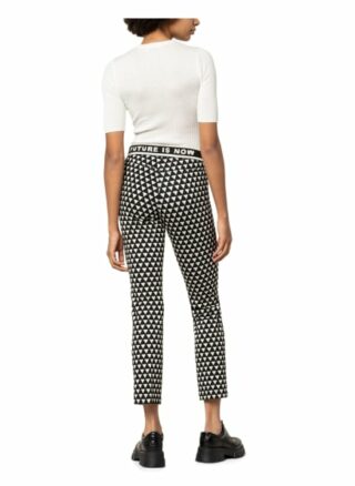 CAMBIO 7/8-Leggings Damen, Schwarz