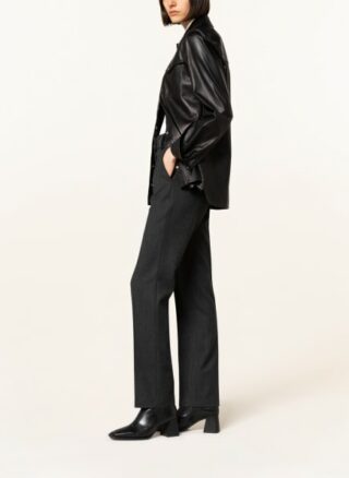 CAMBIO Gin Long Business-Hose Damen, Grau