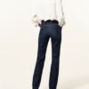 CAMBIO Jeans Paris Straight Long Straight Leg Jeans Damen, Blau