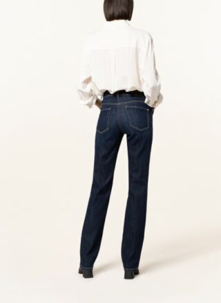 CAMBIO Jeans Paris Straight Long Straight Leg Jeans Damen, Blau